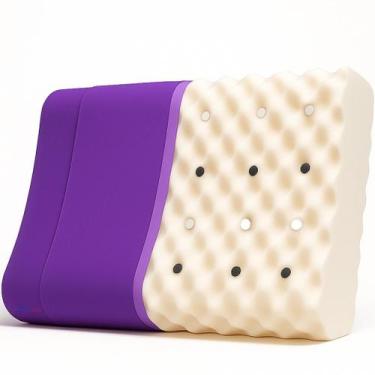 Imagem de Travesseiro Para Ronco Dor Cervical Postura Apneia do Sono Magnético P