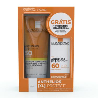 Imagem de Kit La Roche Posay Anthelios XL Protect Protetor Solar Corporal FPS50 200ml + Protetor Solar Facial FPS60 Sem Cor 25g