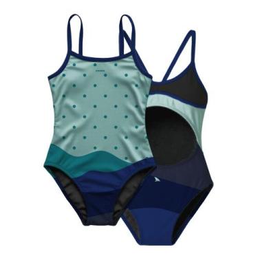 Imagem de Maiô infantil acqua proteção uv 50+ kauna, 6