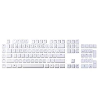 Imagem de Para G915 conjunto completo de 109 teclas para substituir o teclado mecânico gamer Logitech G915/G913/G815/G813 TKL RGB (preto 109 teclas) G915 conjunto completo de teclas (branco)