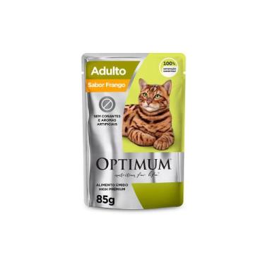 Imagem de Sache optimum gato frango 85g