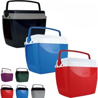 Imagem de Caixa Térmica Cooler Portátil para Praia e Camping | Disponível em 6 Litros | Conservação Prolongada | CORES VARIADAS