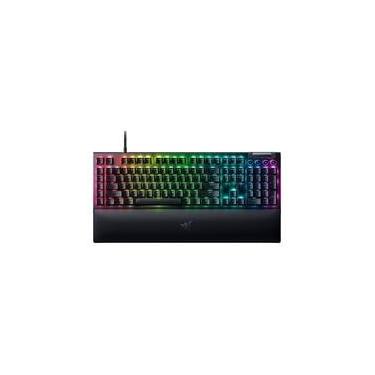 Imagem de Teclado Gamer Razer Blackwidow V4, Chroma RGB, Switch Green, Layout US - RZ0304690200R3U