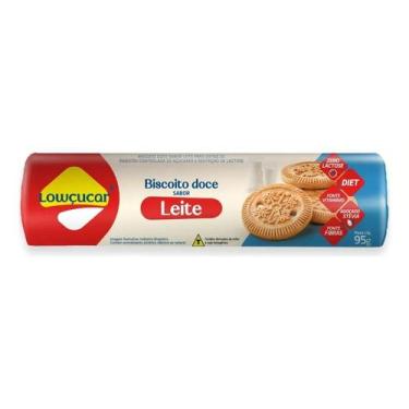 Imagem de Kit c/ 6 Biscoito doce de leite zero adicao de acucares - Lowçucar
