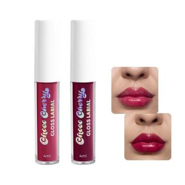 Imagem de Dailus Gloss Labial Choco Cherry 4ml Escolha seu Kit, Bombom de Cereja