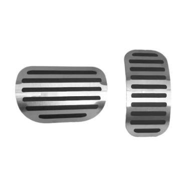 Imagem de Pedaleira lisa em Aço Inox compatível com Corolla Cross Automático