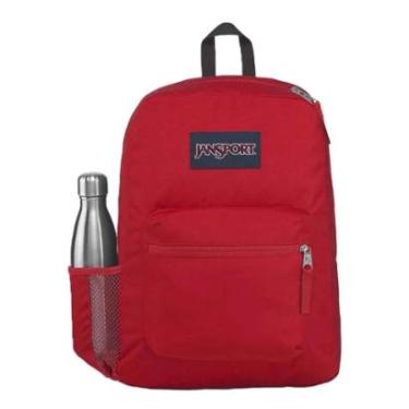 Imagem de Mochila JanSport Cross Town Red Tape Vermelha-Masculino