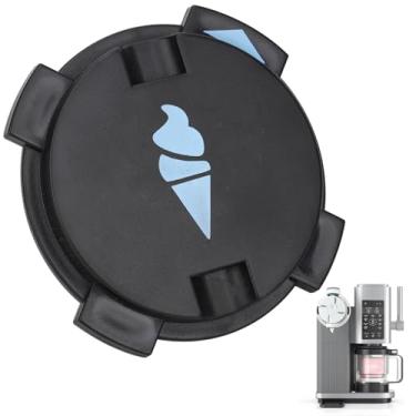Imagem de Tampa de vedação à prova de poeira para máquina de sorvete Ninja NC701 - Design de padrão de sorvete, recipientes de espiral, acessórios para Ninja Swirl Creami