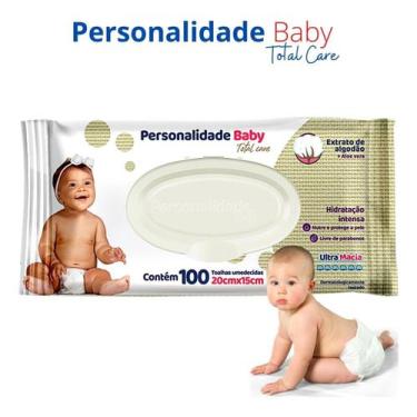 Imagem de Toalha Umedecida Aloe Vera Personalidade Pacote 100 Unidades - Total C