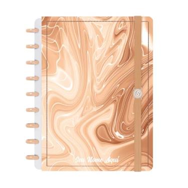 Imagem de Caderno de Disco Inteligente Personalizado Iscool M Lírico Abstrato Abyssal Flow Nude