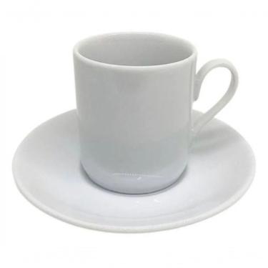 Imagem de Xícara De Café Porcelana Explosão Com Pires