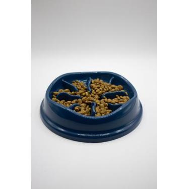 Imagem de Comedouro Lento Interativo 350ML Pet Ansioso Alimentação Saudável Educ