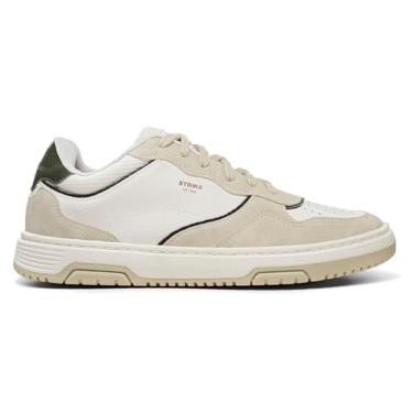 Imagem de STRIKE, Tênis Casual Masculino Streetwear Strike Zigg Branco Bege Cor:Branco;Tamanho:40