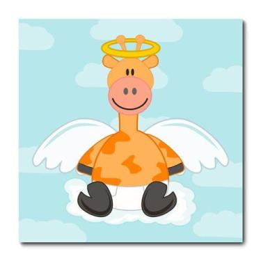 Imagem de Placa Decorativa - Girafa Infantil - 1016plmk - Allodi