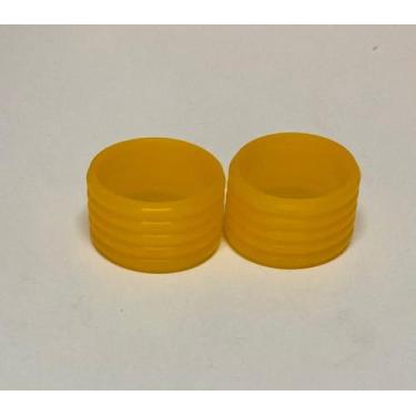 Imagem de Kit 10un Anel De Silicone Vedação Overgrip Raquete De Tennis - Zarsia,