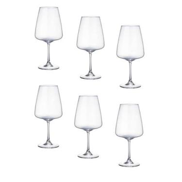 Imagem de Taça para Vinho de Cristal Corvus 750ml 6 Peças Bohemia
