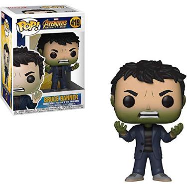 Imagem de Funko Pop Marvel Infinity War Banner Hulk Head Nc Games Padrão