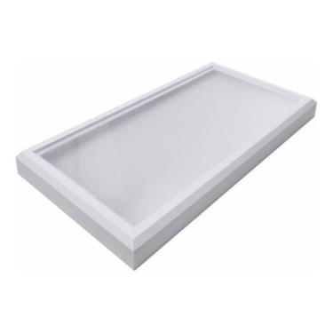 Imagem de Luminária Painel Plafon Smart Led 36w Sobrepor 60cm X 30cm Branco Frio