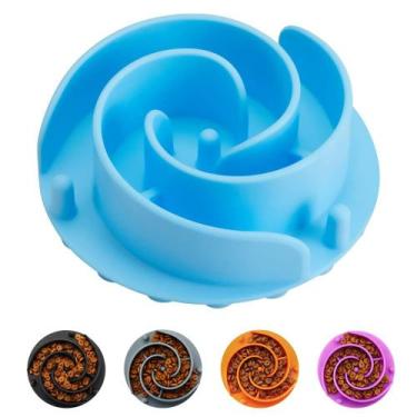 Imagem de Slow Feeder Dog Bowl Insert Animire Soft Silicone para cães