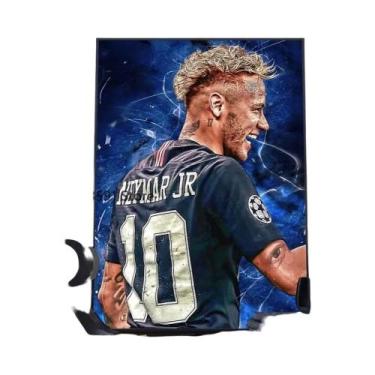 Imagem de Pôster Esportivo De Neymar Silva Impressão Em Papel Para Decoração De 