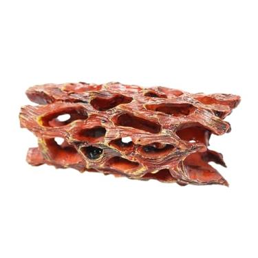 Imagem de Rrlihjgu Abrigo para Camarões | Refúgio Irregular para Aquário de Camarões,Decorações De PVC Esconderijos Habitat Para Peixes Pequenos Betta Caranguejo