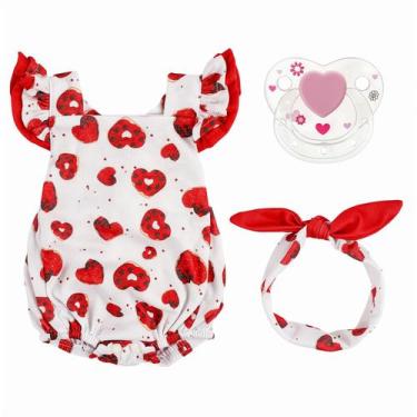 Imagem de Conjunto de roupas Reborn Baby Doll BABESIDE de 43 a 56 cm com acesso.