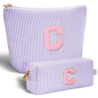 Imagem de Bolsa de cosméticos que combina com presentes personalizados para o Di