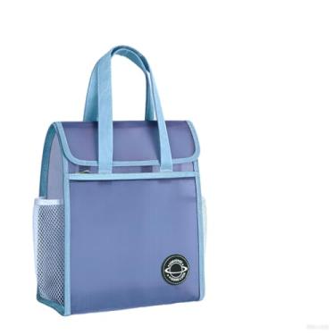 Imagem de Bolsa com Malha Roxa - Sacos Extra - Grandes para Documentos com Alça - Leve Bolsa de Documentos com Malha Roxa, Ideal para Carregar Livros e Arquivos