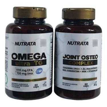 Imagem de Kit Omega Ultra Tg 60 Softgels + Joint Osteo Complex 60 Caps - Nutrata