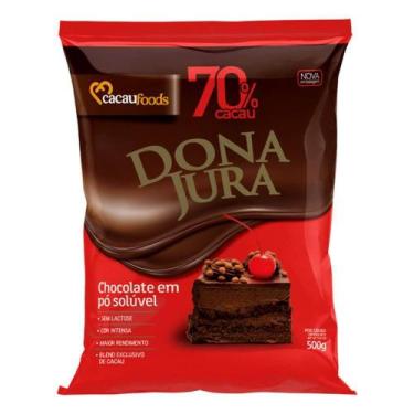 Imagem de Chocolate em Pó 70% Dona Jura 500g - Cacau Foods