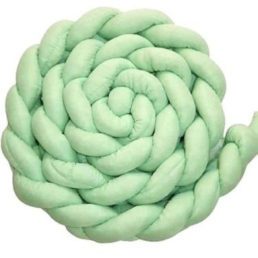 Imagem de Trança Protetora Lateral de Berço Americano 1,30 metros - Carinha de A