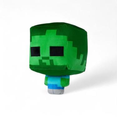 Imagem de Boneco de Pelúcia Creeper Minecraft Gamer Miniso