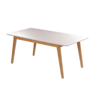 Imagem de Mesa de Jantar Elegance Tampo MDF 160x80 Vidro JCM