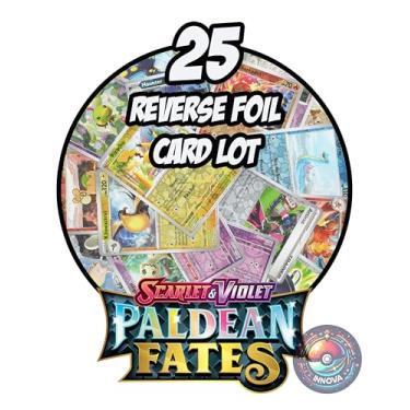 Imagem de Paldean Fates – Pokemon 25 Reverse Foil Card Lot