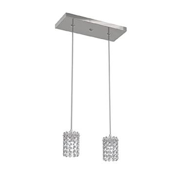 Imagem de Pendente de Cristal Legitimo Balcão Bancada Passa Prato Área Gourmet 813p