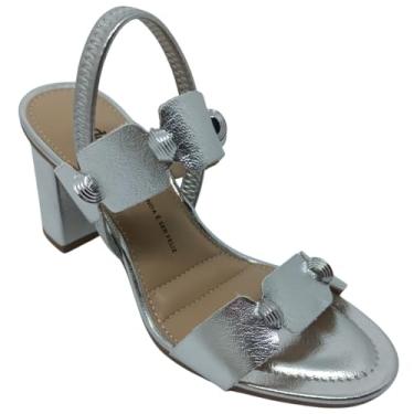 Imagem de Dakota, Sandália Dakota Feminina Casual com Enfeite Dourado (Almeria Metal Prata, BR, Adulto, Numérico, 36)