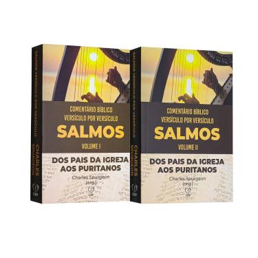 Imagem de Box Livros Salmos 2 Volumes Capa Brochura
