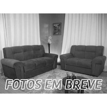 Imagem de Sofá 2 e 3 Lugares Linho Bege Lazio Plus - Alpoim