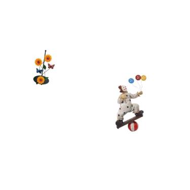 Imagem de Fenteer Porta-toalhas de Papel Palhaço, Escultura, Porta-lenços Vertical Antiderrapante, Estatueta, Coleção de Estátuas, Enfeite de Mesa, Peça Central de Mesa