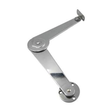 Imagem de BLWOTMOR Suporte de dobradiça para tampa, suporte portátil para tampa, dobradiça dobrável para reforma de casa, rack de escritório, caixa de brinquedos, capa, Instalação Do Lado Direito