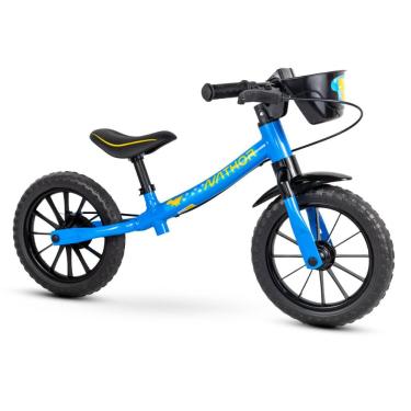 Imagem de Bicicleta Equilíbrio Balance Sem Pedal Aro 12 Azul Nathor