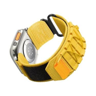 Imagem de Pulseiras Táticas De Nylon Para Apple Watch Ultra 2 1 10 9 8 7 6 5 SE 