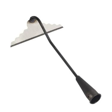 Imagem de Gralara Cabeça de enxada de jardim, enxada manual, ferramenta de capina para soltar solo, agricultura e agricultura