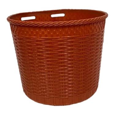 Imagem de YIJU Cesta de bicicleta infantil, cesta frontal portátil para compras, viagens ao ar livre