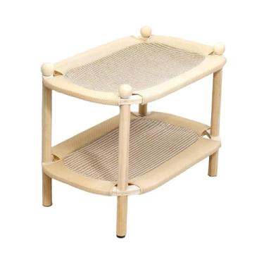 Imagem de IEUDNS Arranhador de gato de dupla camada, papelão resistente ao desgaste, cama para dormir, para gato, presente para animal de estimação, Style B
