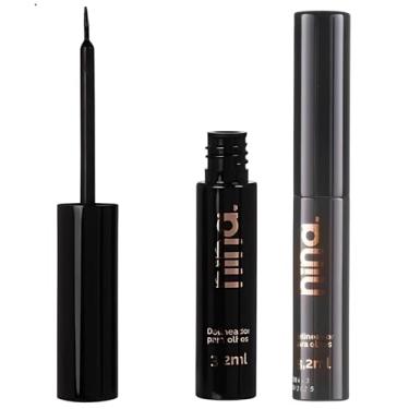Imagem de Delineador Líquido para Olhos, Carbon Black, Resistente à Água, Sem Borrar, Longa Duração, Peel Off - Nina Makeup