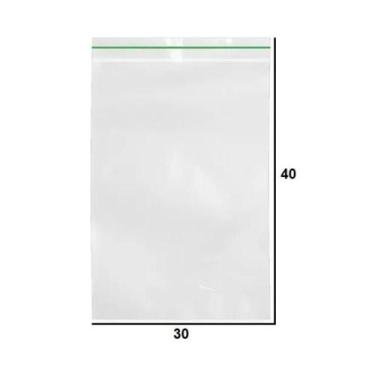 Imagem de Saco plastico zip n11 30x40cm 50un vabene