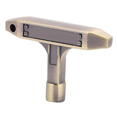 Imagem de RiToEasysports Chave de Ajuste de Conjunto de Tambor de Metal, Chave de Substituição de Cabeça Durável e Leve Adequada para Bateristas de Metal 1 peça. (Bronze)