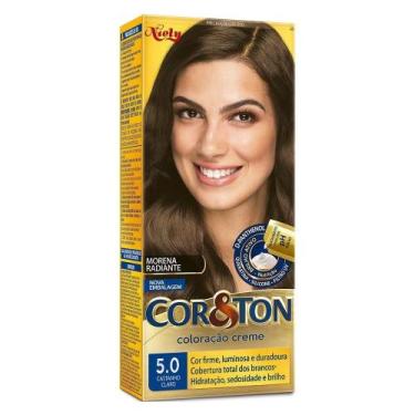 Imagem de Tinta de Cabelo Cor&Ton 5.0 Castanho Claro 50g - Loréal