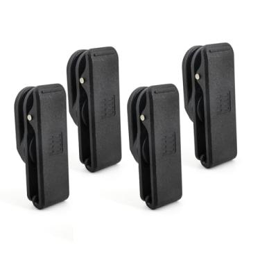 Imagem de 4 peças PMLN7128A PMLN7128 Clipe de cinto giratório resistente compatível com rádios portáteis Motorola SL300 SL300 SL3500e SL500e SL1600 SL2600 e TLK100